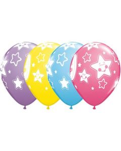 Baby Moon & Stars - 28cm (11 Inch) Latex Print (11698Q)