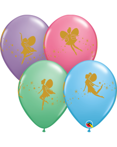 Fairies & Sparkles - 28cm (11 Inch) Latex Balloon (12239Q)