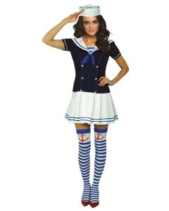 Sultry Sailor - Small 10-12 - Adult Costume (15658S)