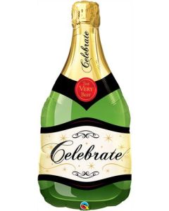 Champagne Bottle Celebrate - 39 Inch Foil Balloon (16122Q)