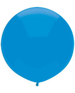 Bright Blue - 17 Inch Round - Outdoor Balloon (16593Q)