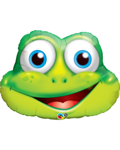 Funny Frog - 32 Inch Shape Foil Balloon (16795Q)