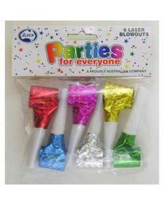 Blowouts Laser Foil - Pack 6 (202506A)