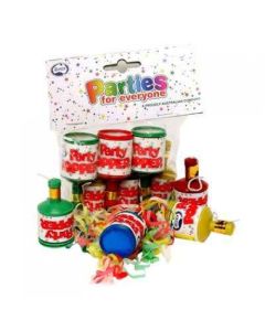 Party Poppers - Pack 6 (202706A)