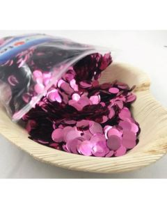Metallic Confetti Light Pink 1cm (204612A)