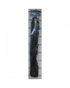 Ribbons and clips - Black 1.75m (Pack of 25) - Pre tied (205409A)