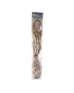 Metallic Ribbons and clips - Rose Gold 1.75m (Pack of 25) - Pre tied (205439A)