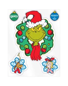 Dr. Seuss The Grinch Window Decorations (270716AM)