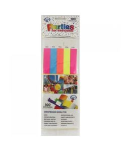 Wristbands - Pack 100 - Proof of Age - 2cm x 25 cm (18ID)