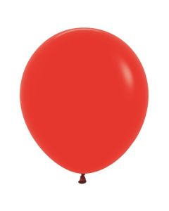 Fashion Red 46cm Latex Balloons Sempertex (18 Inch) (222601A)