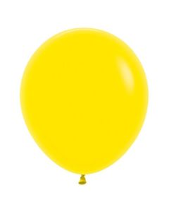 Fashion Yellow 46cm Latex Balloons Sempertex (18 Inch) (222603A)
