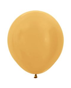 Metallic Gold 46cm Latex Balloons Sempertex (18 Inch) (222624A)
