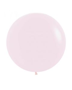Matte Pastel Pink 60cm Balloons (Pack of 3) (222681A)