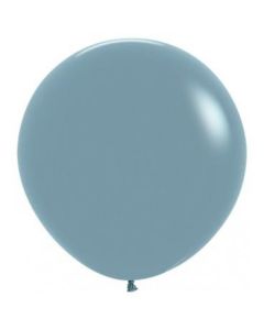 Pastel Dusk Blue 60cm Balloons (Pack of 3) (222698A)