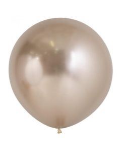 Reflex Champagne 60cm Balloons (Pack of 3) (222809A)