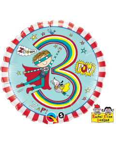 3 Rachel Ellen - 18 Inch Foil Balloon (23848Q)