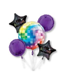 1970s Disco Fever Balloon Bouquet (2745201AM)