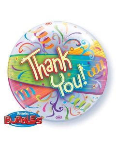 Thank You Streamers - 22 Inch Bubble (27500Q)