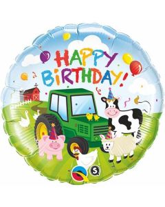 Happy Birthday Barnyard - 18 Inch Foil Balloon (29612Q)
