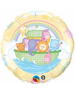 Baby's Ark & Rainbow - 18 Inch Foil Balloon (30153Q)
