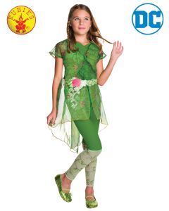 Poison Ivy Deluxe -  DC Super Hero Girls - Small - 3 - 5  Years - Child Costume (RUB3306)