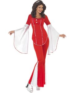 Red Super Trooper - Adult Costume (ABBA) (SM33495)
