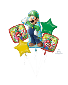 Super Mario Luigi Balloon Bouquet 3483801AM