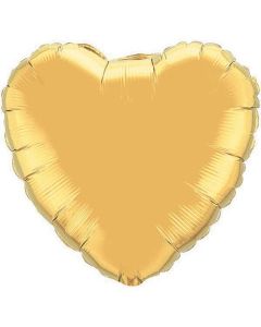 Heart 18 Inch Foil - Gold Metallic (35432Q)