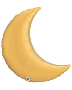 Metallic Gold Crescent Moon - 312cm (5 Inch) Foil Balloon (36530Q)