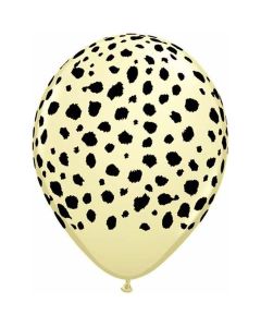 Cheetah Spots - Ivory Silk - 28cm (11 Inch) Latex Balloon (37127Q)