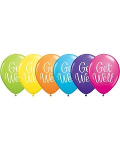 Get Well Classy Script - 28cm (11 Inch) Latex Balloon (37525Q)