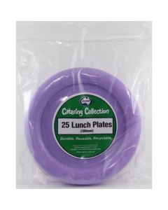 Lunch Plate - Lavender - 180mm Pack 25 (381113A)