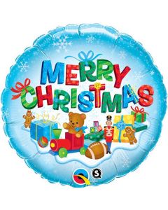 Merry Christmas Presents - 18 Inch Foil Balloon (39070Q)
