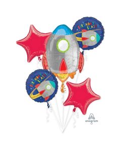 Birthday Blast Off Balloon Bouquet (3947901AM)