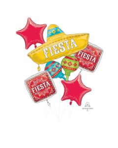 Mexican Fiesta Papel Picado Balloon Bouquet (3953901AM)