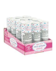 Gender Reveal Girl or Boy? - Girl Confetti Poppers(Pack of 12) (396794AM)