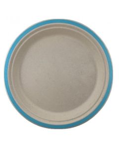 Sugar Cane Dinner Plate 230mm - Lt Blue (400214A)