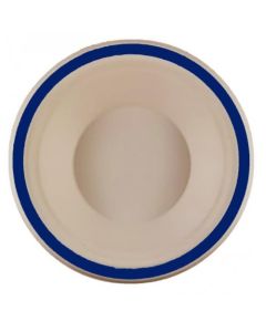 Sugarcane Bowls 160mm  - Royal Blue - 10 Pack (400316A)