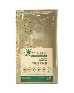 Tablecover Gold -  PAPER Rectangle 250cm x 125cm - Pack 1 (401311A)