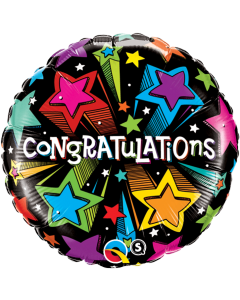 Congratulations Shooting Star 18 Inch Foil Balloon (41434Q)