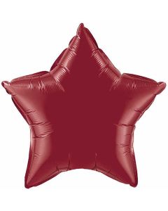 Star 20 Inch Foil Balloon - Burgundy (41533Q)