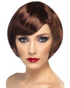 Short Bob with Fringe - Brown (SM42047)