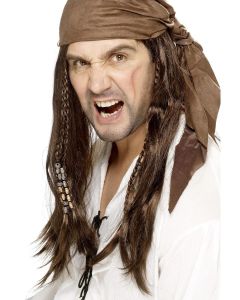 Buccaneer Pirate Wig (SM42074)