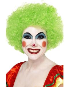 Crazy Clown Wig - Green (SM42084)