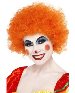 Crazy Clown Wig - Orange (SM42085)