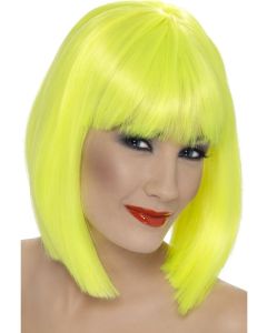 Blunt Glam Wig - Neon Yellow (SM42143)