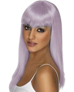 Long Straight Glamoura Wig - Lilac (SM42156)