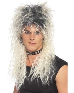 1980's Hard Rocker Wig - Two Tone (SM42180)