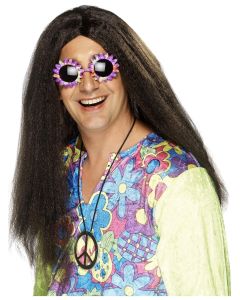 Hippy Wig - Brown - Long No Fringe (SM42186)