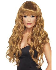 Long and Wavy Siren Wig - Brown (SM42261)